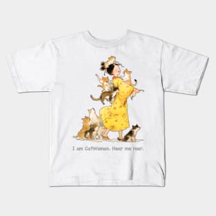 I Am Catwoman 01 Kids T-Shirt